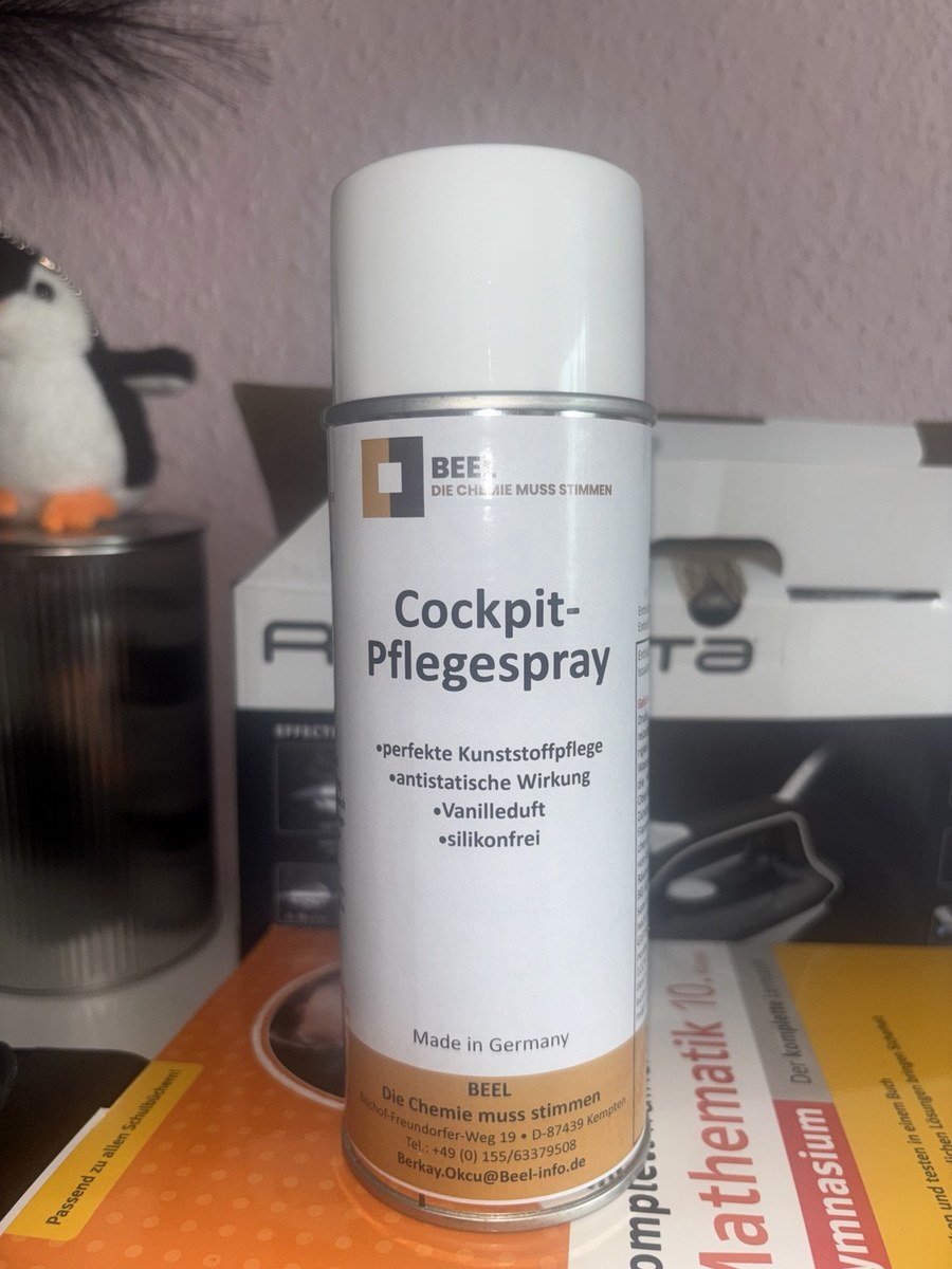 Cockpit-Pflegespray